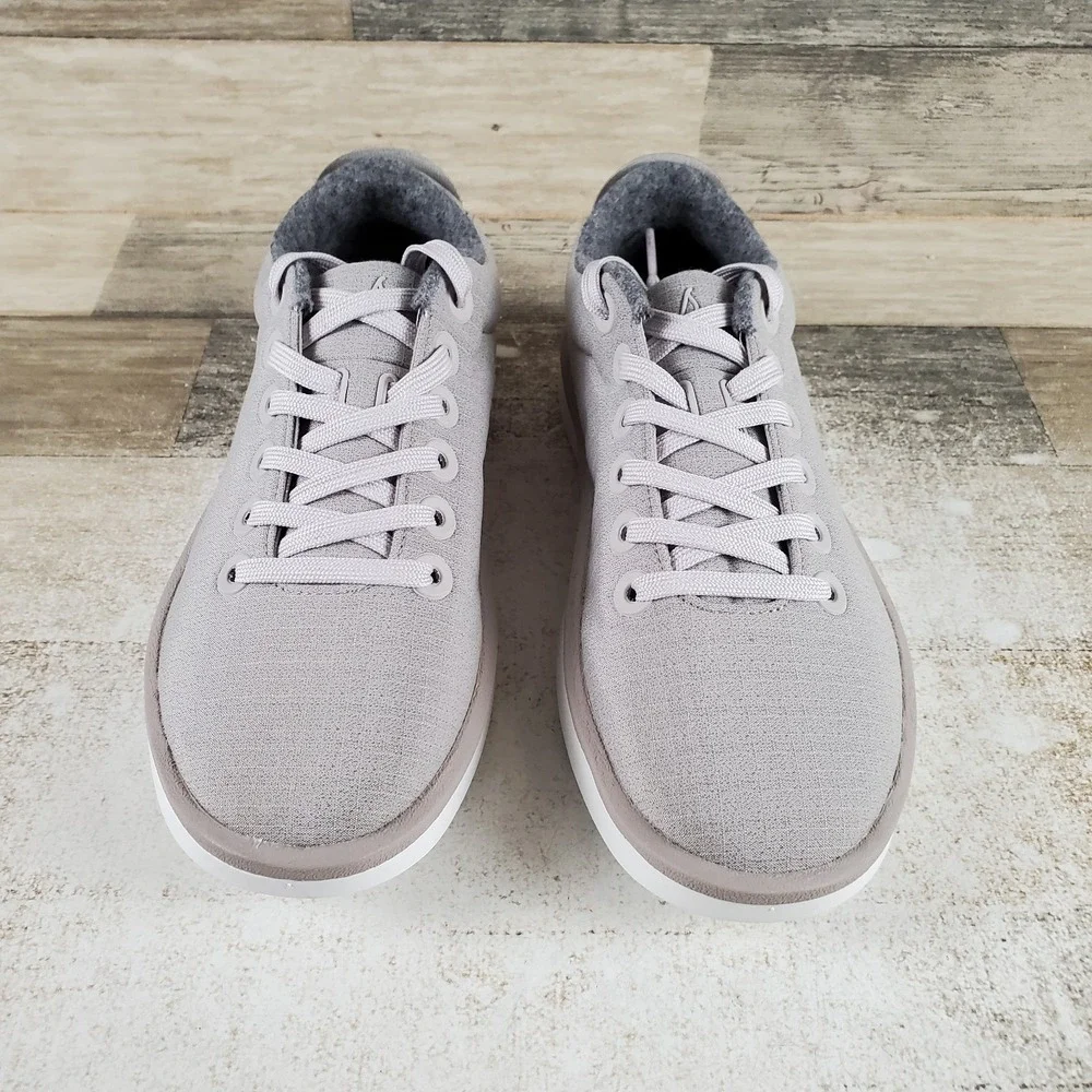 Allbirds Womens Wool Pipers Lace Up Shoes Sz 7 Canvas Low Top Sneakers